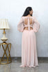 MULMUL BLUSH PINK CROP TOP WITH COWL PANTS MULMUL BLUSH PINK CROP TOP WITH COWL PANTS